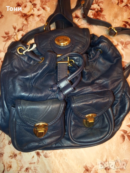 BELLINI DELUXE Оригинал Нова Кожена Дамска Раница , снимка 1