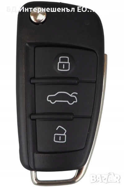 4F0837220 Кутийка за ключ с 3 бутона AUDI A1/A3/A4/A6/A8/Q3/Q5/Q7/TT, снимка 1