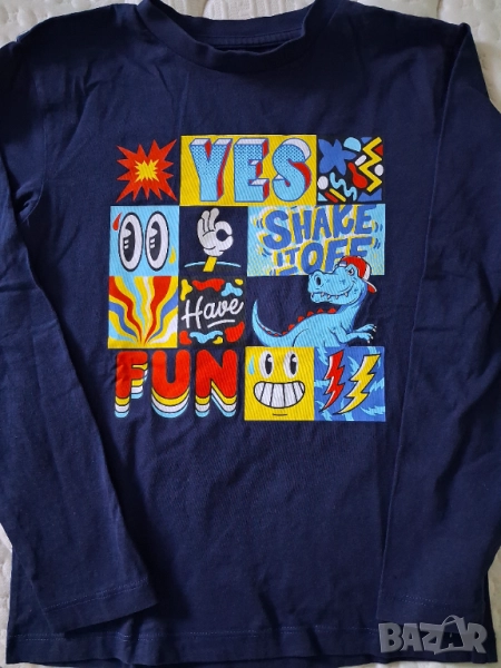 Блуза с дълъг ръкав за момче, снимка 1