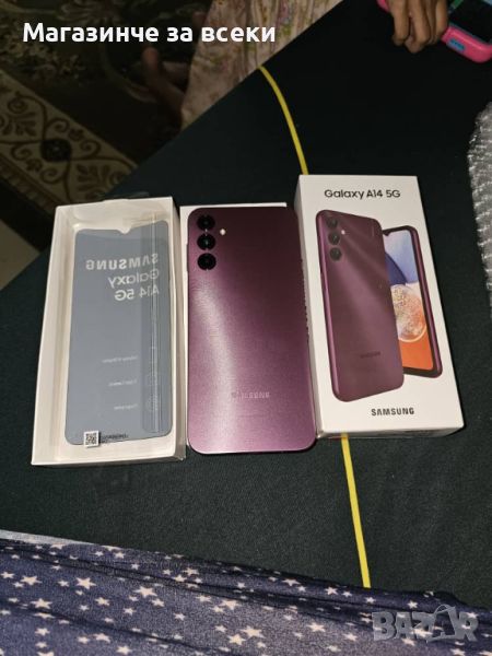 Samsung A14 бордо, снимка 1