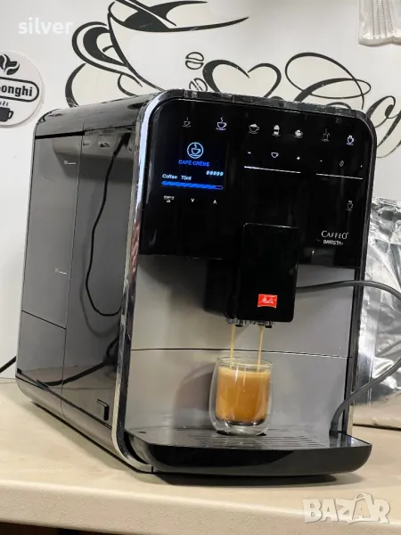 Кафемашина кафе автомат melitta caffeo barista T с гаранция, снимка 1