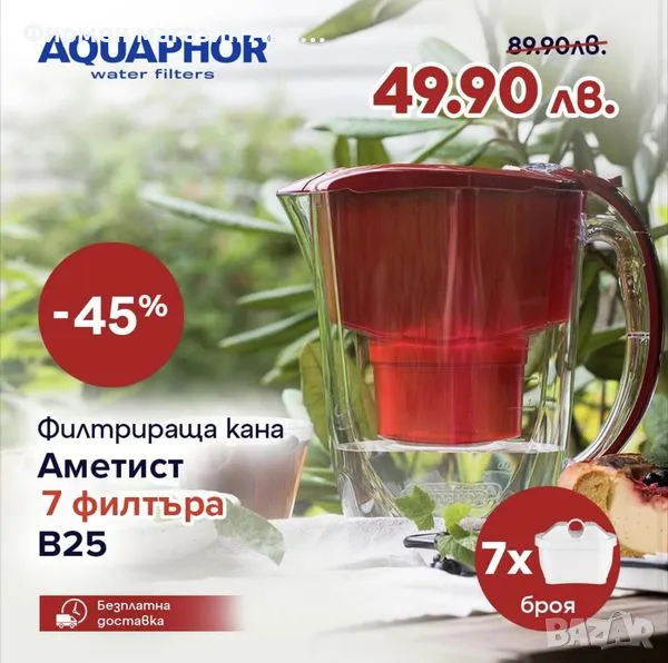 СУПЕР ОФЕРТА - КАНА+7 ФИЛТЪРА С - 45% НАМАЛЕНИЕ!!!, снимка 1