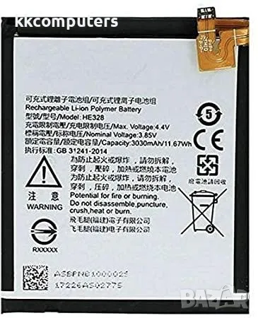 Батерия за Nokia HE328 / NOKIA 8 (NEW) 3030 mAh (Premium) Баркод : 102526, снимка 1