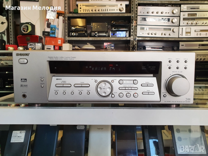 Ресийвър Sony STR-DE485 В отлично техническо състояние, много добър външен вид., снимка 1