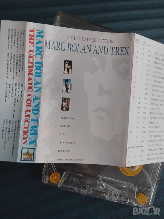 Marc Bolan and T-Rex - аудио касета музика, снимка 1
