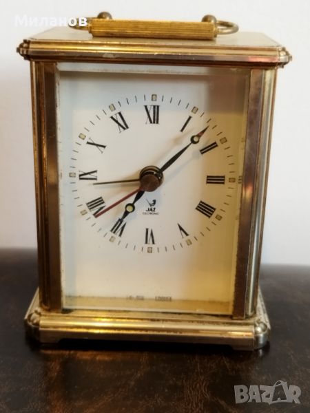 Стар френски будилник, настолен часовник, снимка 1