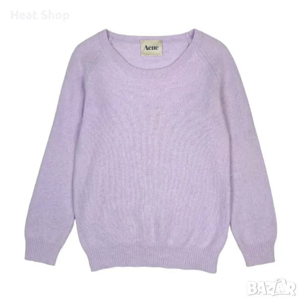 Дамска плетена блуза Acne Studios RY ANgora AW11 Purple Sweater, снимка 1