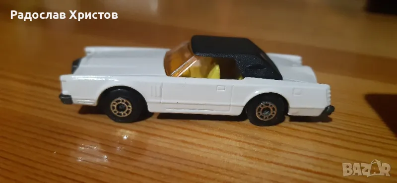 Български мачбокс/matchbox,Lincoln continental., снимка 1