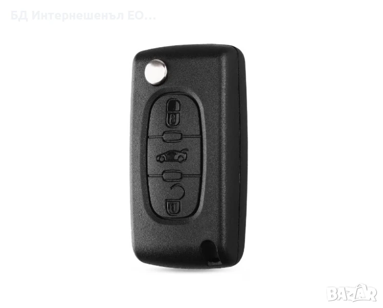 Кутийка за ключ с 3 бутона CITROEN & PEUGEOT, HU83, CE0523, снимка 1