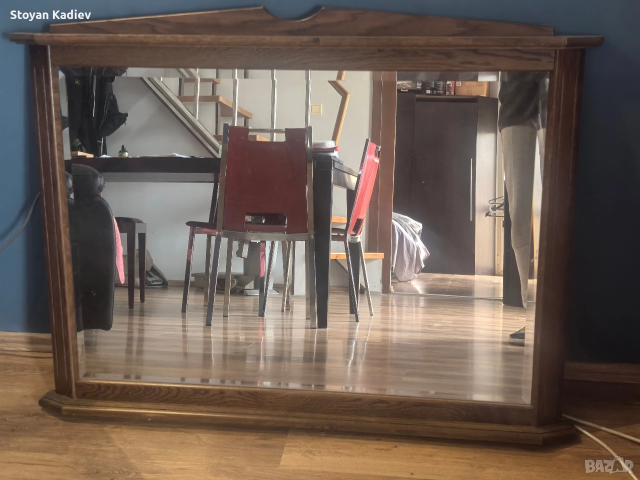 Белгийско кристално огледало , снимка 1