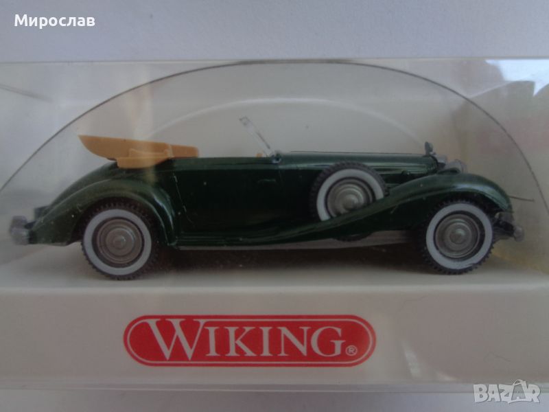  WIKING 1:87 H0 MERCEDES BENZ 540 K ИГРАЧКА КОЛИЧКА МОДЕЛ, снимка 1