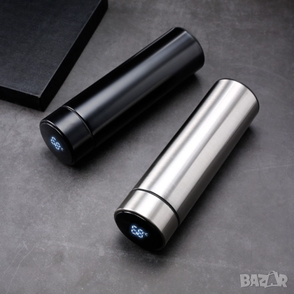 🖤 Интелигентен термос с термометър , снимка 1