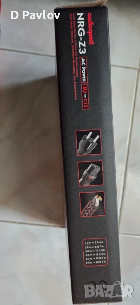 Audioquest NRG Z3 - 1m., снимка 1