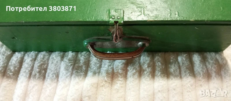 Дървено сандъче за инструменти, ръчна изработка, снимка 1