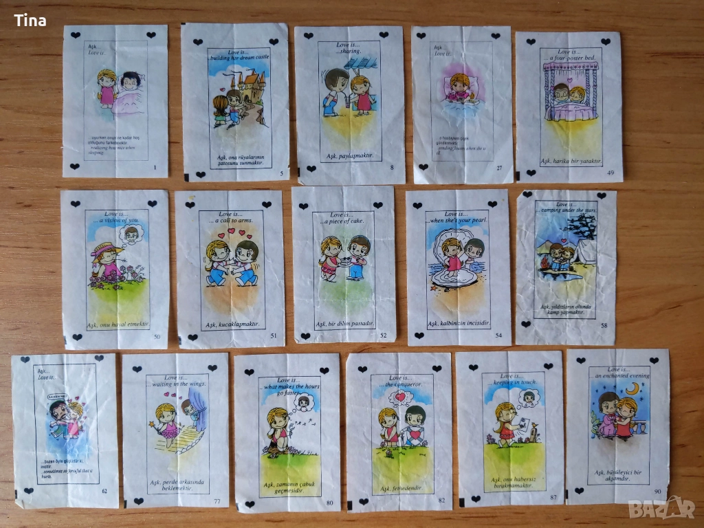 Картинки от дъвки Love is, снимка 1