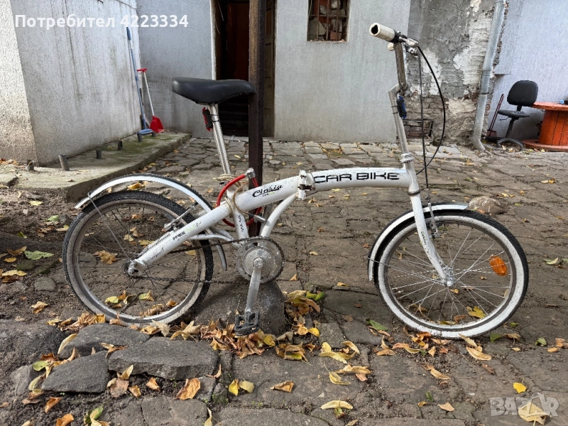 Италиански Сгъваем Велосипед CARBIKE 20 цола , снимка 1