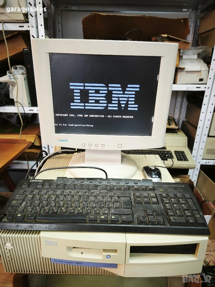 Работещ IBM, снимка 1