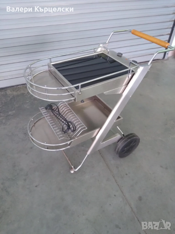 Електрическа грил скара барбекю плоча, снимка 1