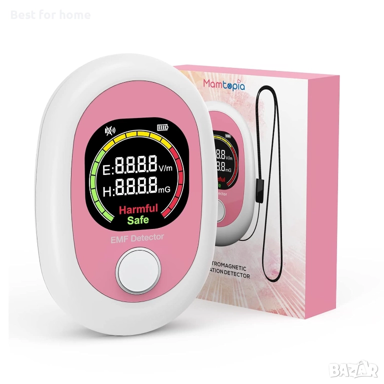 ЕМП метър - ръчен цифров детектор на електромагнитно поле, снимка 1