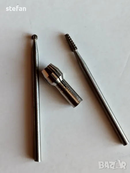 КОМПЛЕКТ ФРЕЗОВИ НАКРАЙНИЦИ С ЦАНГА ЗА ШЛИФОВАЛКА, снимка 1