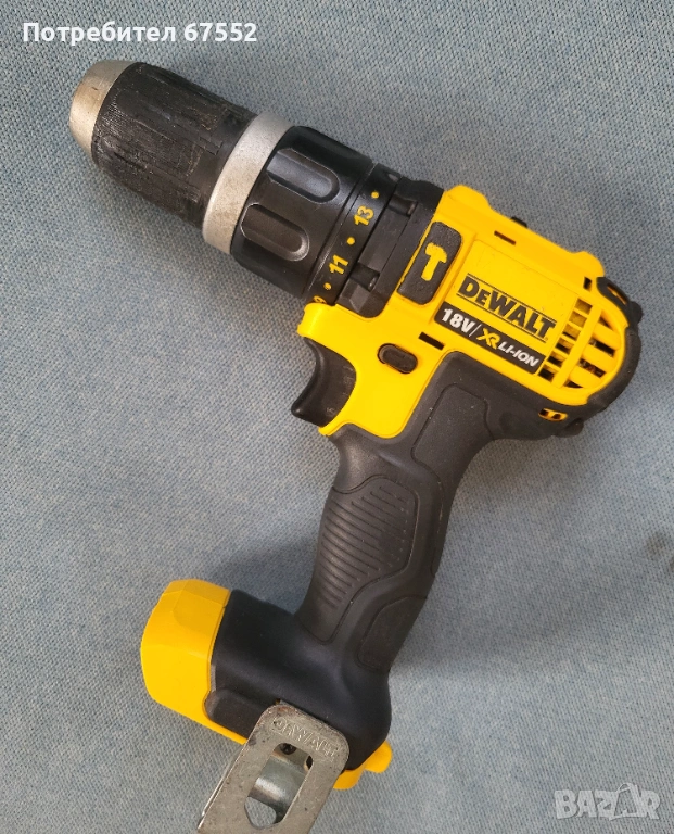 Ударен винтоверт Dewalt DCD785, само тяло в отлично състояние., снимка 1