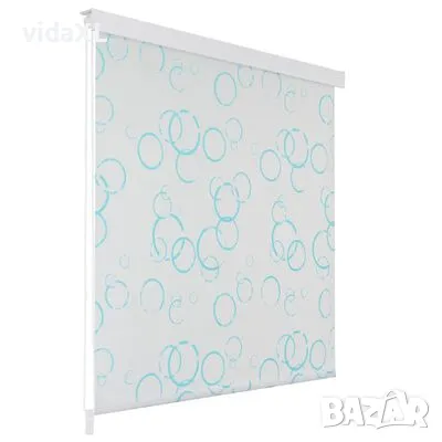 vidaXL Ролетна щора за баня, 120x240 см, мехурчета（SKU:142867）, снимка 1