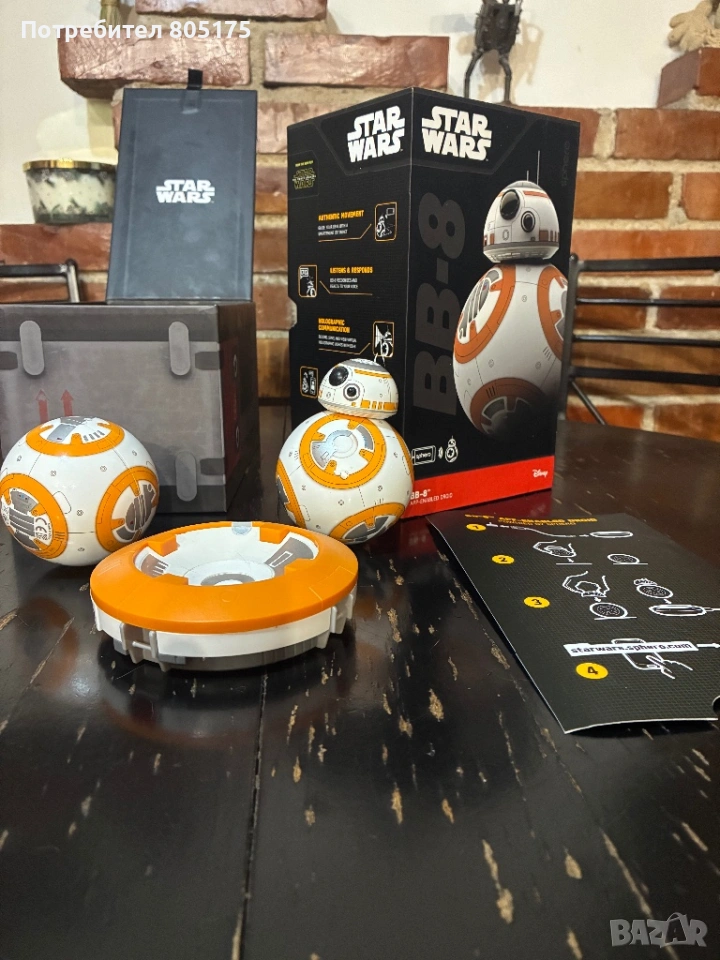 Star Wars. Два броя интерактивни дроида BB-8 на SPHERO, снимка 1