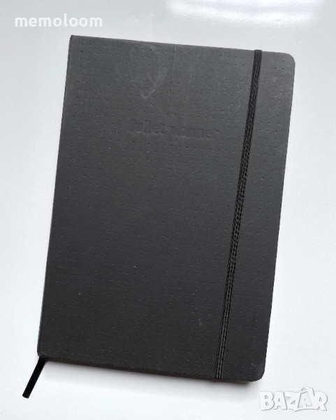 Bullet Planner, Тефтер / Органайзер с твърди корици, А5, Черни листи, снимка 1