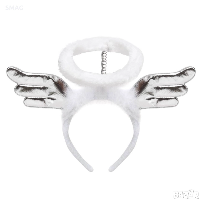 Диадема ангел с криле и ореол_1119788, снимка 1