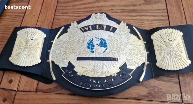Шампионски пояс WWE Winged Eagle Championship WWF световната титла в кеча Mattel детски belt колан, снимка 1