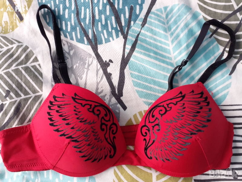 Червен сутиен 80Б, снимка 1