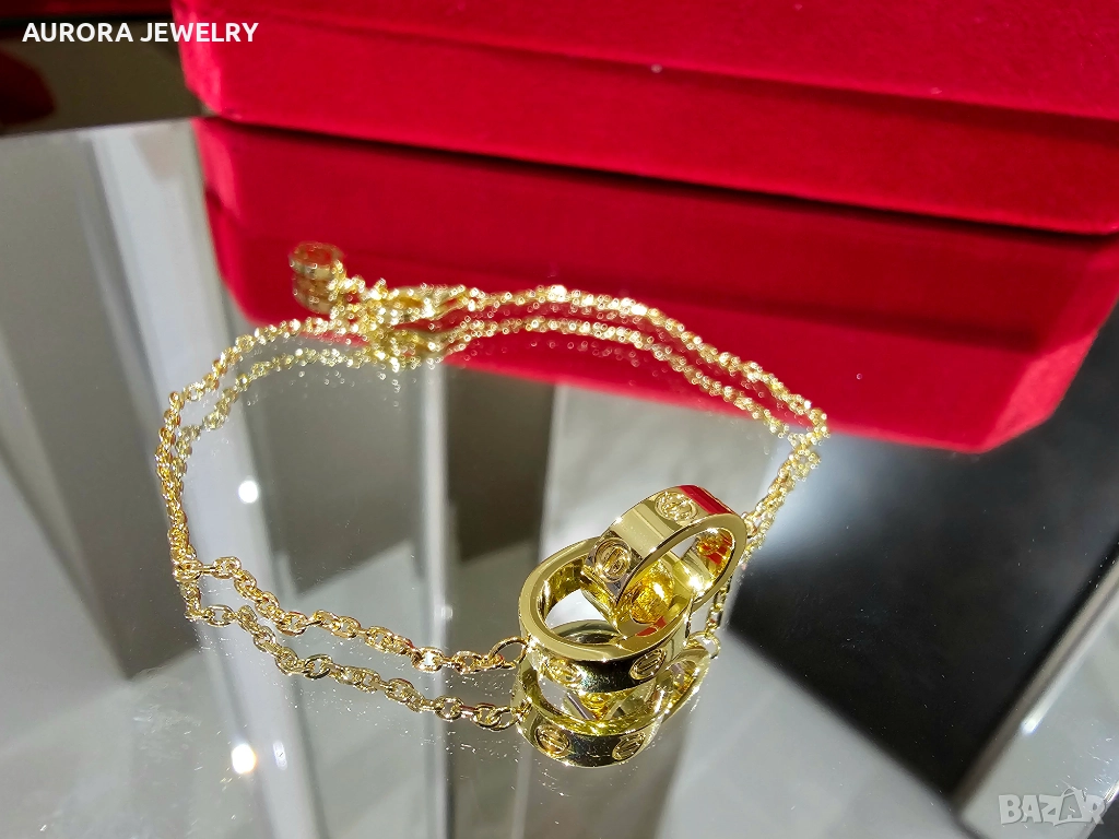 CARTIER Love Gold Chain Мъжка / Дамска Гривна, снимка 1