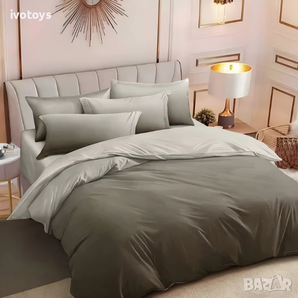 Двулицево спално бельо, 6 части - Модел WS18062, снимка 1