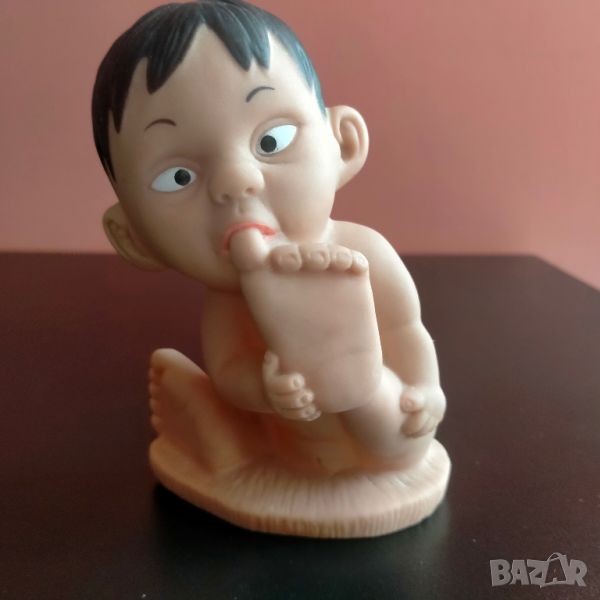 Кукла гумена играчка china 11 см, снимка 1