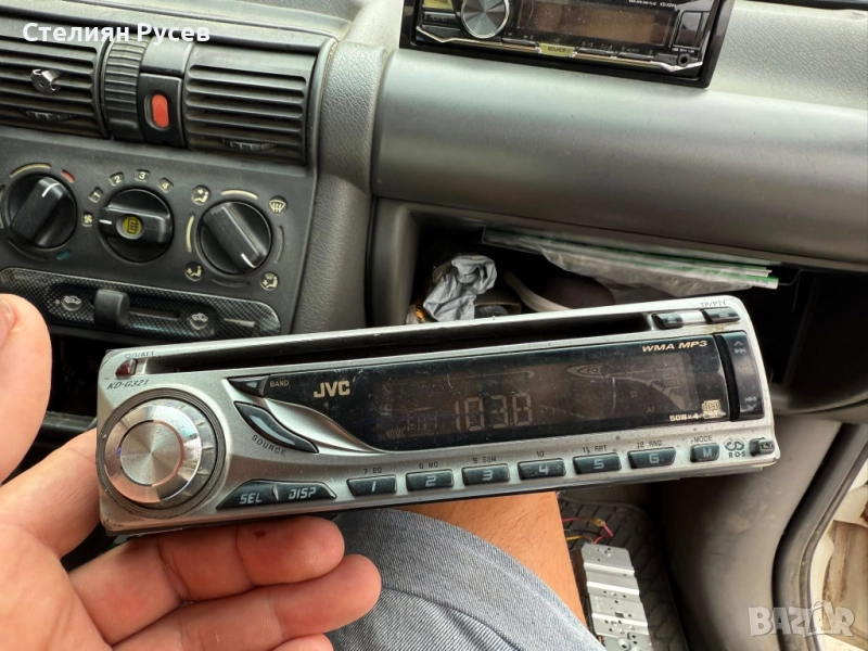 2508 jvc кд-г321   car audio system  CD / сд / sd плейър за автомобил -цена 23 лв или 11,76 евро за , снимка 1