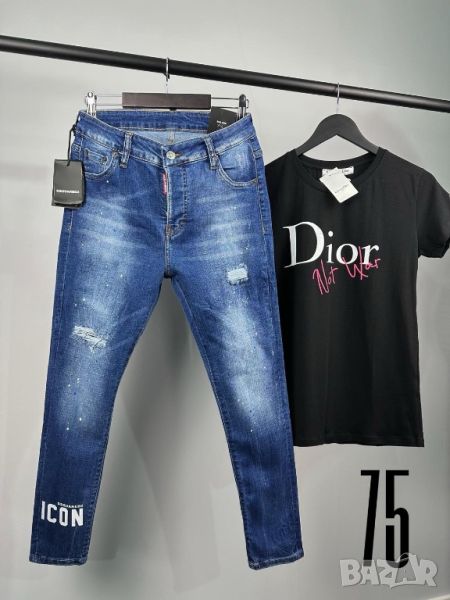 DSQUARED дамски дънки КОД 75, снимка 1