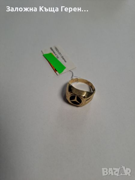 Мъжки златен пръстен - 4,10 гр., снимка 1