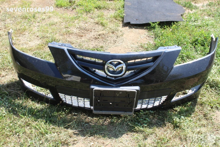 Предна броня Мазда 3 2008 2.3i 158hp Mazda 3 седан, снимка 1