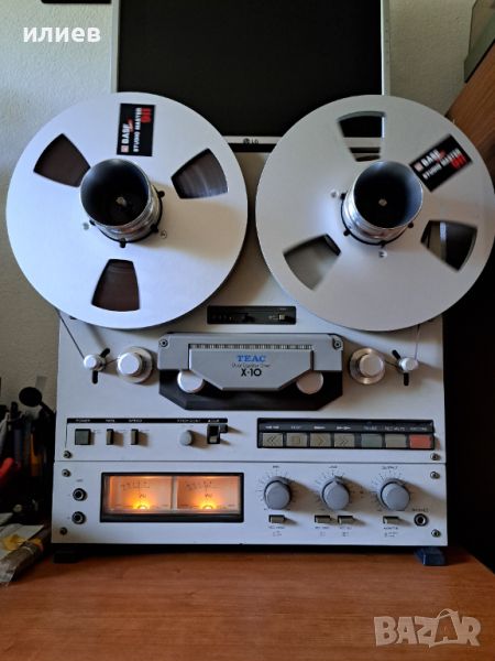 Teac X-10+ролки+адаптори, снимка 1