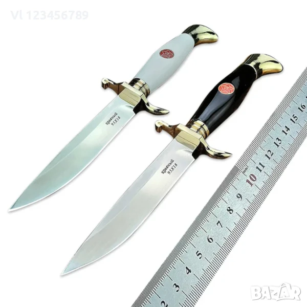 Боен  прав нож тип НКВД -132х257 мм, снимка 1