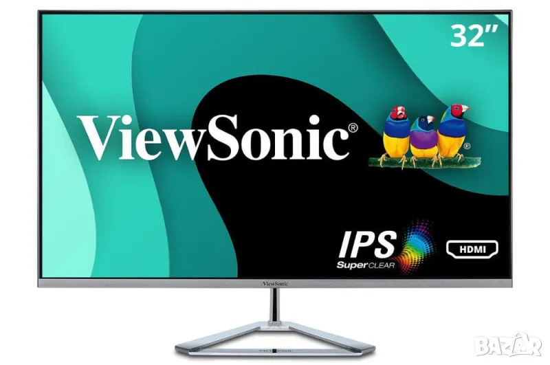 Монитор: ViewSonic VX3276-4K-MHD, снимка 1