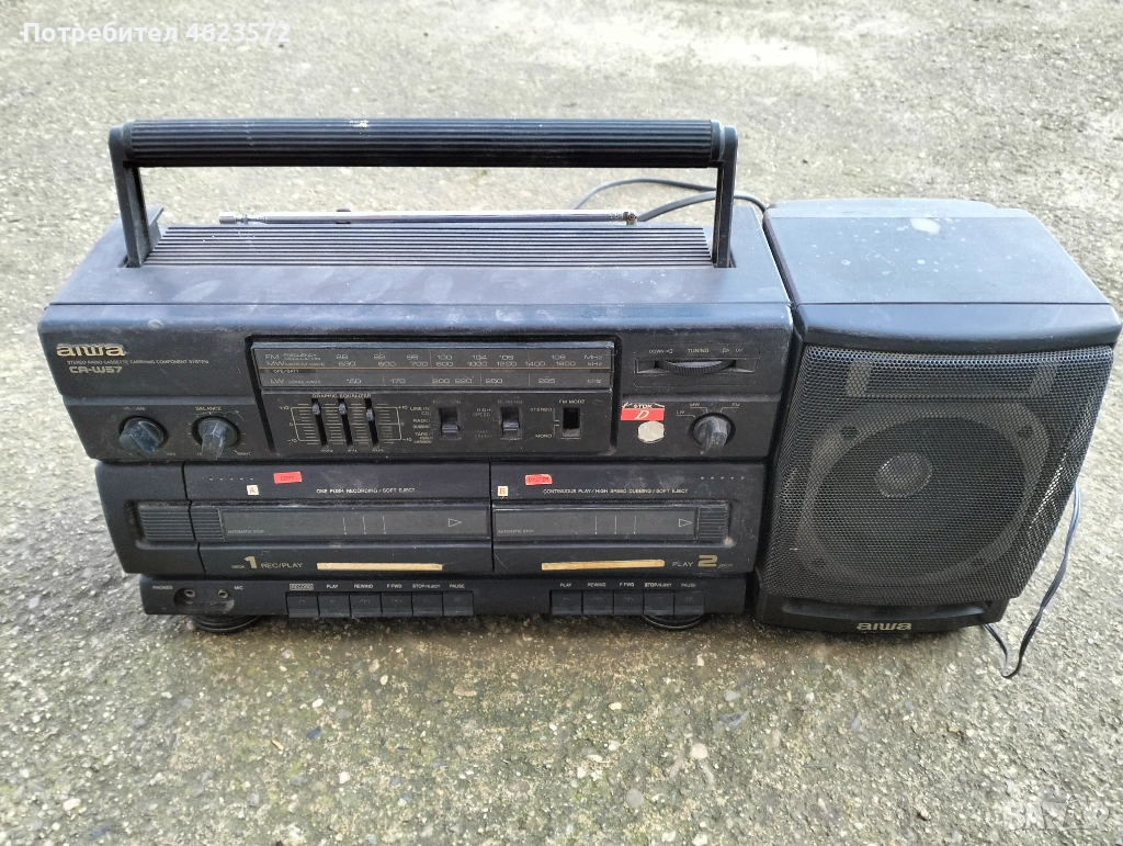 Радиокасетофон Aiwa, снимка 1
