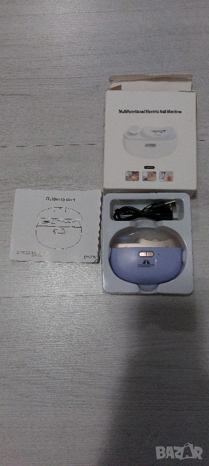 Мултифункционална електрическа нокторезачка и пила за нокти 2 в 1 (Модел CH-705) - Нова, снимка 1