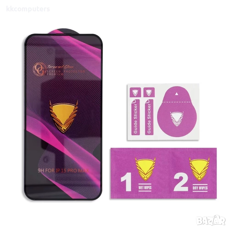 Golden Armor Стъклен screen protector за Xiaomi Redmi Note 14 5G /Черен/ Баркод : 2403914, снимка 1