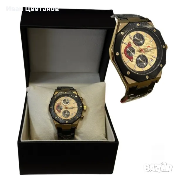 Изискан мъжки часовник LEIYI, снимка 1