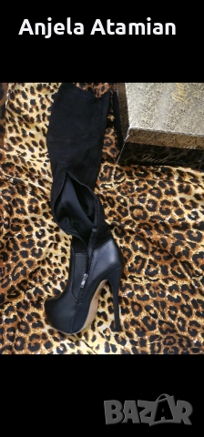 Чизми, снимка 2 - Дамски ботуши - 52675573