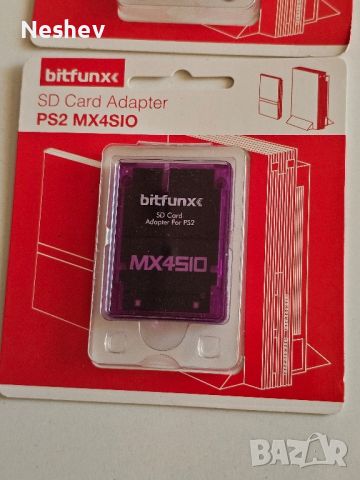 PS2 мемори карта с MicroSD MX4SIO, снимка 1 - PlayStation конзоли - 46783370