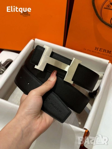 колани от естествена кожа в кутия hermes , снимка 2 - Колани - 53216900