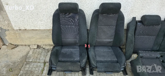 Продавам Алкантара рекаро за BMW E39 комби, снимка 2 - Части - 48998898