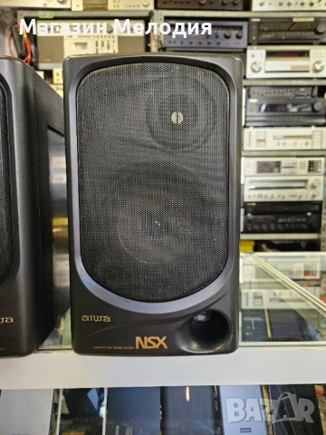 Тонколони AIWA Две по 20 вата. Работещи, с козметични забележки. , снимка 3 - Тонколони - 51810035